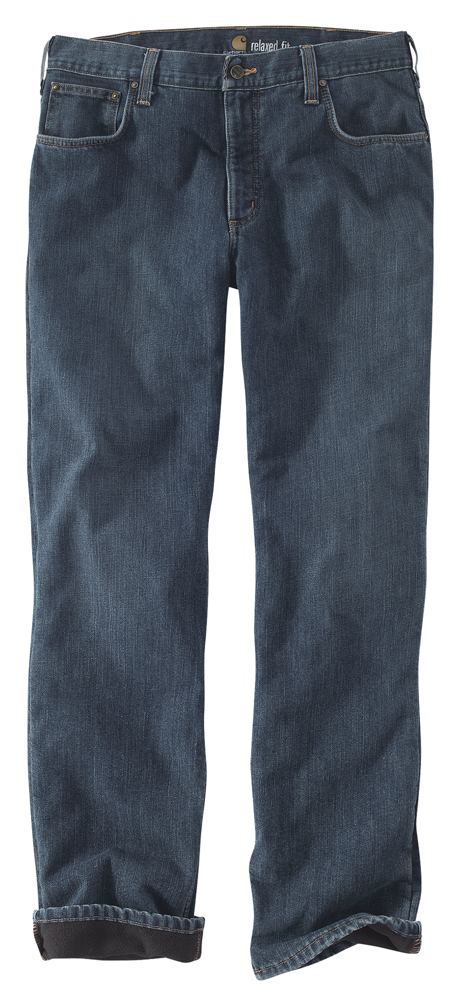 Carhartt Relaxed-Fit Holter Fleece-Lined Jeans for Men | Cabela's